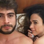 Tatá Werneck Instagram - Esse post é mais do que um agradecimento ao seu amor, companheirismo, paizão que é da nossa pequenininha, roubar meu desodorante há 7 anos, e ter me dado uma família. Esse post é pra agradecer a Lecy que todo ano me lembra que é nosso aniversário de casamento 🦋 te amo. Obrigada pela filha mais linda que eu poderia ousar em pedir a Deus 🦋 percebam que nas fotos mais recentes rafa foi ficando mais arrogante por estar malhando #pubi