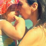 Tatá Werneck Instagram - Com Caca e com mamãe ❤️ uma geração de de testas grande passando pra te dar bom dia