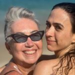 Tatá Werneck Instagram - Com Caca e com mamãe ❤️ uma geração de de testas grande passando pra te dar bom dia