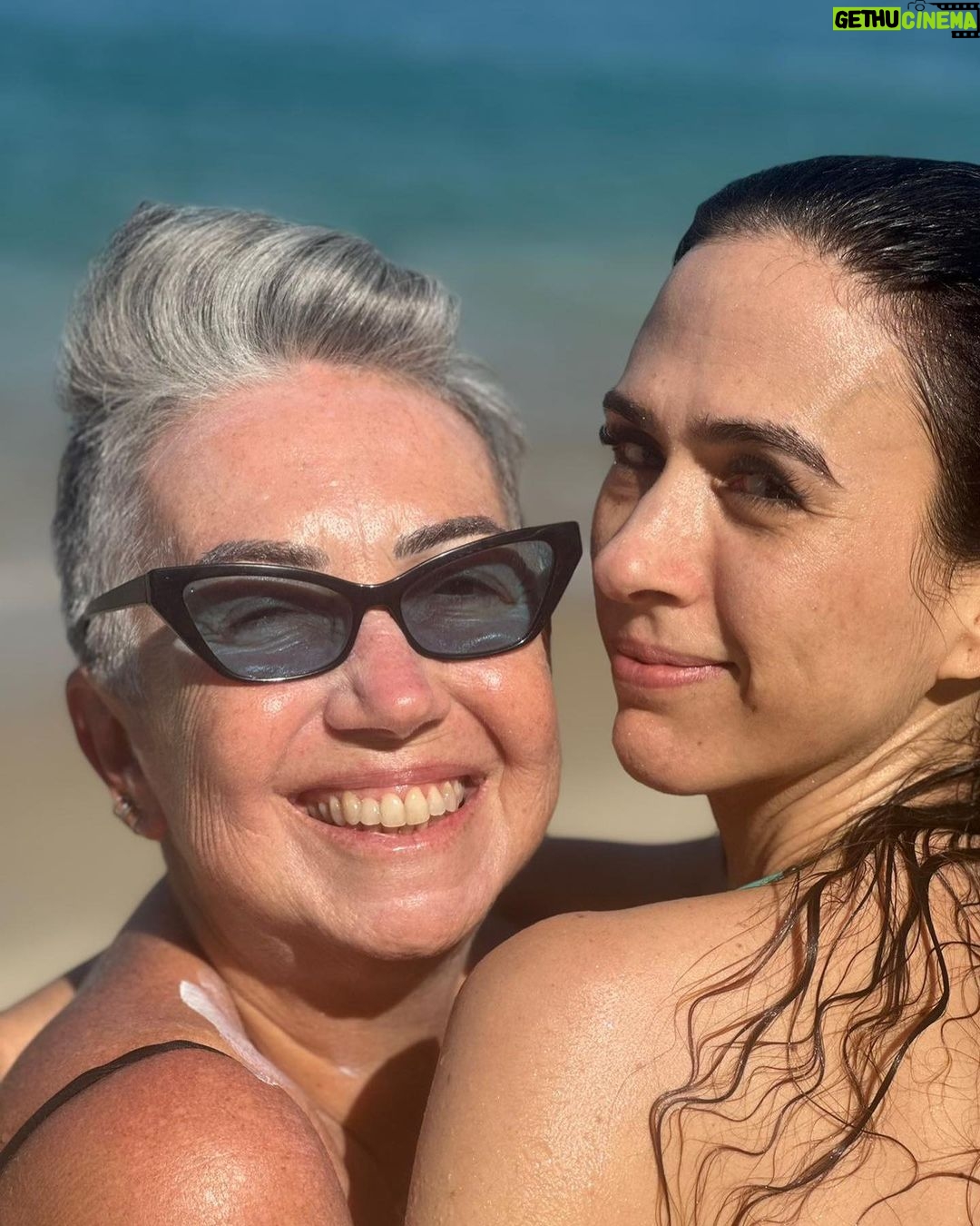 Tatá Werneck Instagram - Com Caca e com mamãe ❤️ uma geração de de testas grande passando pra te dar bom dia