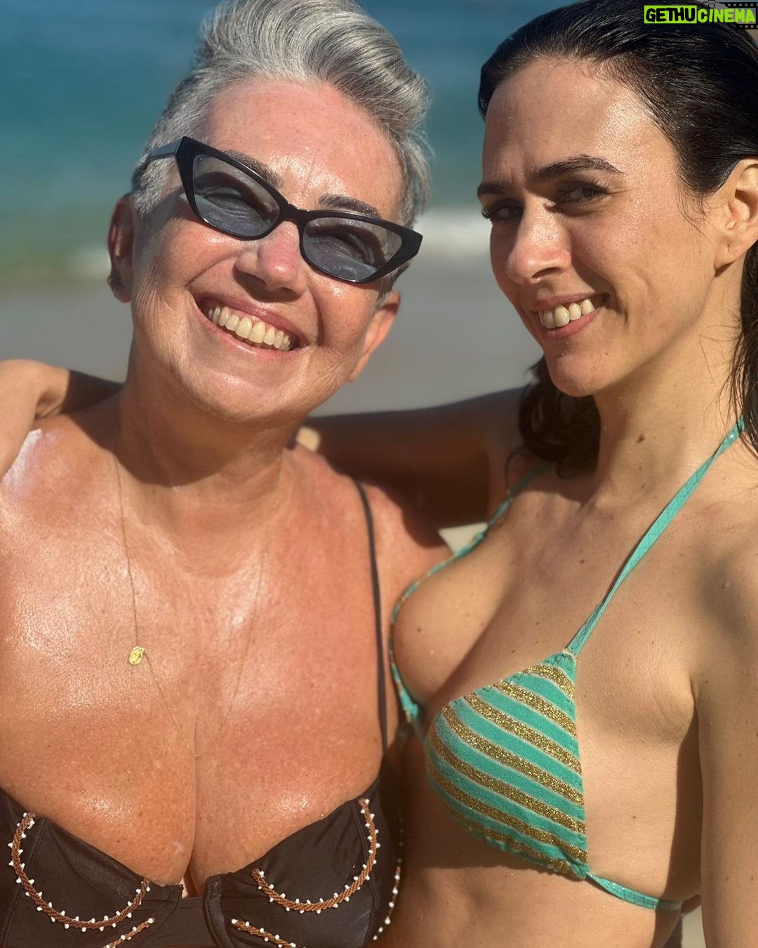 Tatá Werneck Instagram - Com Caca e com mamãe ❤️ uma geração de de testas grande passando pra te dar bom dia