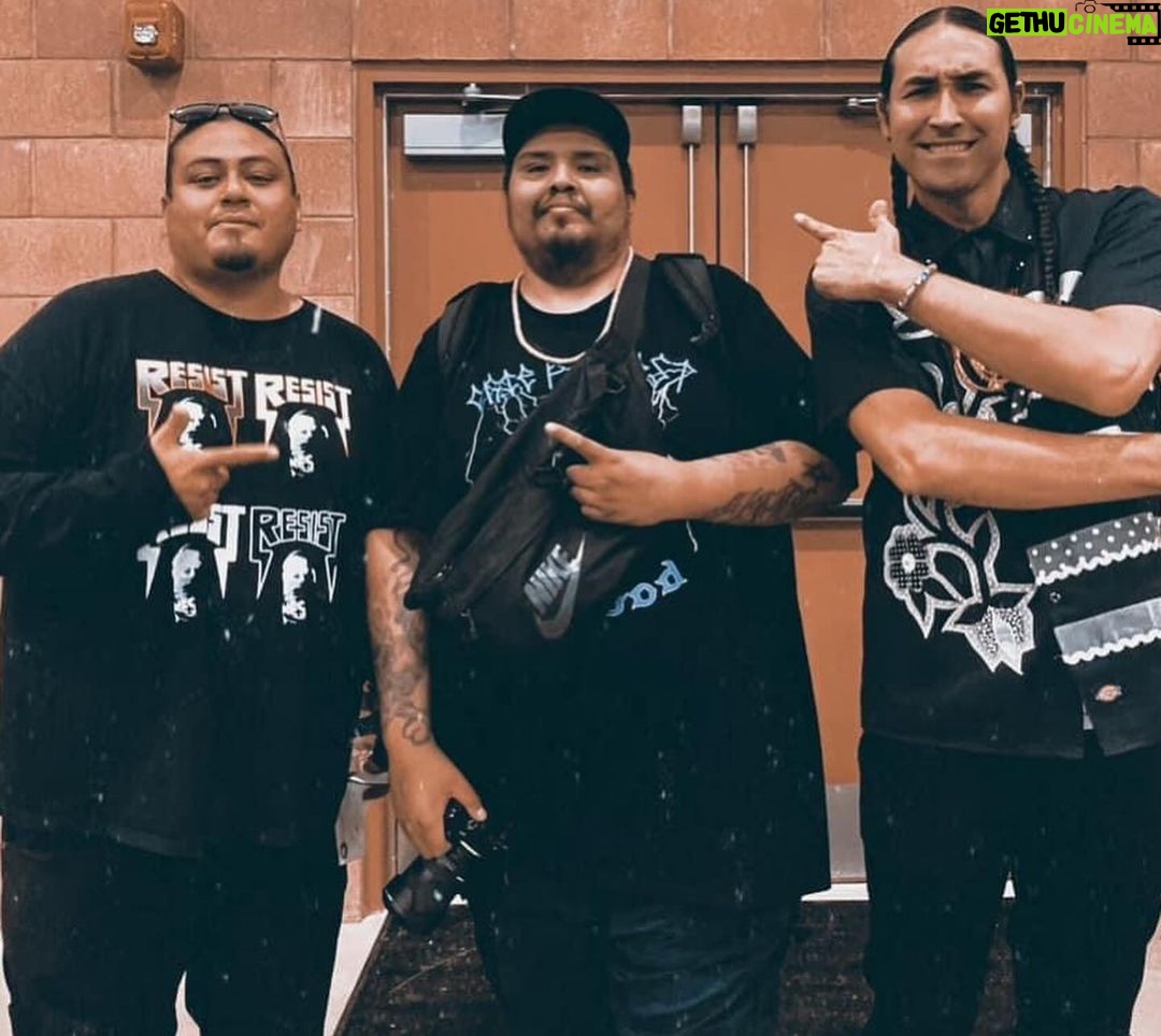 Tatanka Means Instagram - Sending a big Happy Birthday to my brother from the same mother @nataanii_means 🎈🎂🎈siouxper talend lyricist, musician and performer download his music on all platforms AND actor watch him on the frybread face movie! 🎵 Baa hózhǫ́ǫgo niʼdizhchi Shitsílí