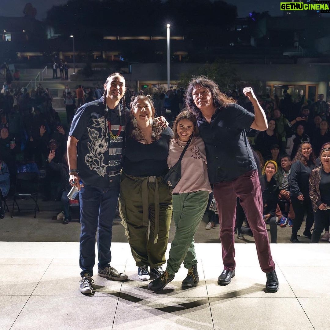 Tatanka Means - 3.7K Likes - Sold out show. First time performing in Oakland. Had a great time meeting everyone and seeing my tahansi Leonard Crowdog Jr. Big thank you to @jackiecomedy @goodmedicinecomedy and everyone involved for making it possible! Shout out to uncle Marc Yaffee the legend and Siena and Jackie 🙏🎤❤️ bang bang 💥
📸 by @malcolmwallacephotography