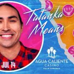 Tatanka Means Instagram - 💥SOLD OUT!!😱 Agua Caliente Casino Palm Springs CA this Friday w my bro Wolf Breeeezy 🔥 Reserve your spot on the standby ticket list. link in my bio 🦅 @aguacalientecasinos @gilariouswolf