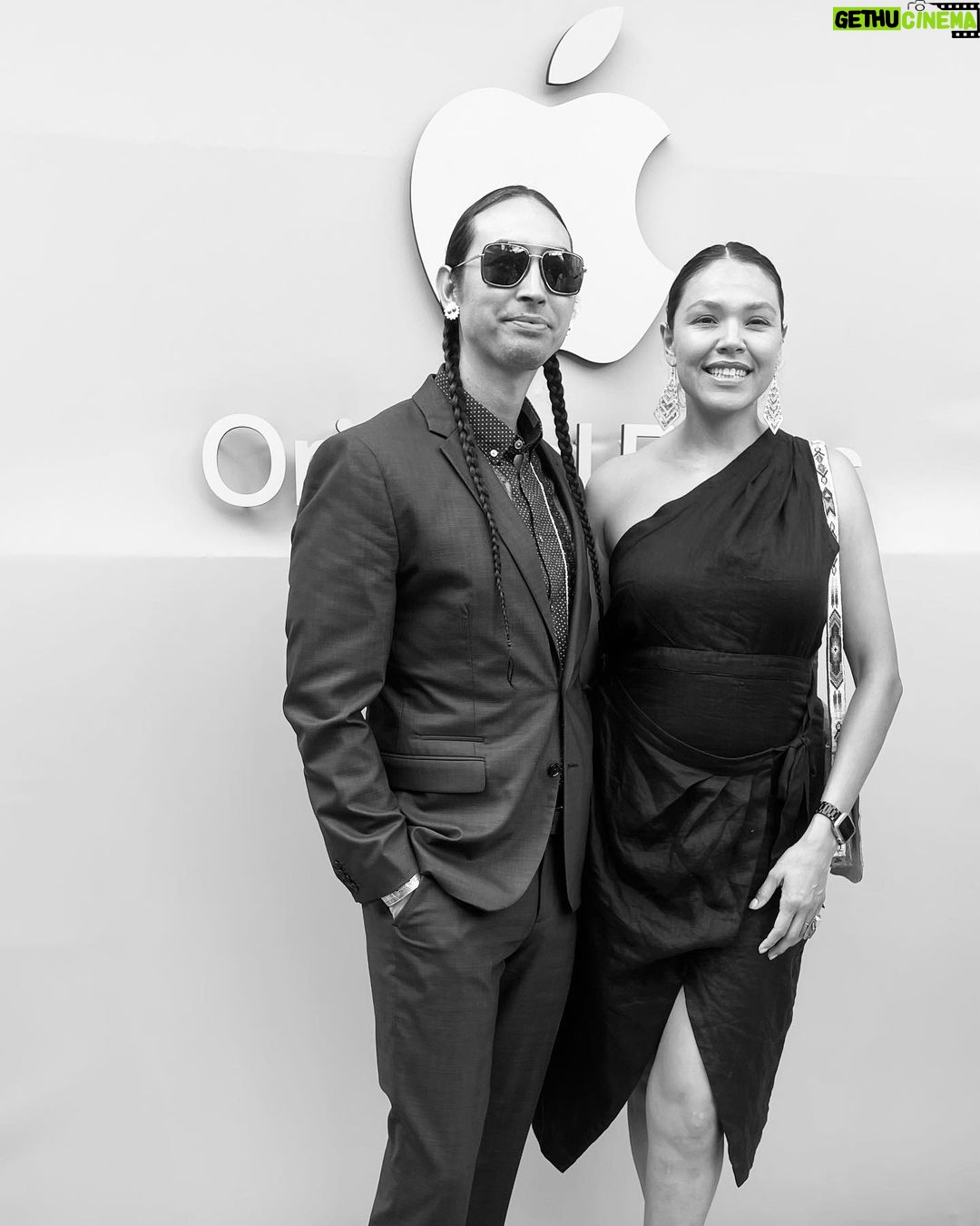 Tatanka Means - 5.3K Likes - So grateful this beautiful woman I sat next to on the plane agreed to be my date to the premiere ❤️🔥 my bodyguard and partner in crime 🙏 #prom2023 #killersoftheflowermoon #cannes #cannesfilmfestival #cannes2023