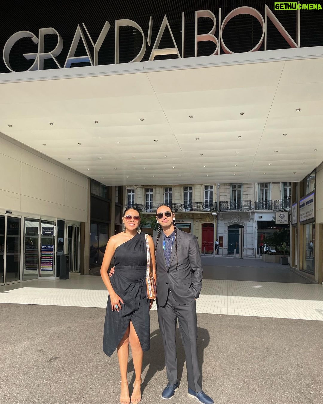 Tatanka Means - 5.3K Likes - So grateful this beautiful woman I sat next to on the plane agreed to be my date to the premiere ❤️🔥 my bodyguard and partner in crime 🙏 #prom2023 #killersoftheflowermoon #cannes #cannesfilmfestival #cannes2023