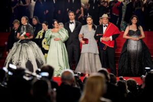 Tatanka Means Instagram - Walking with relatives. It was a night unlike any other. Thankful for the blessings.
#KillersoftheFlowerMoon world premiere at #cannesfilmfestival #Cannes2023 ✨