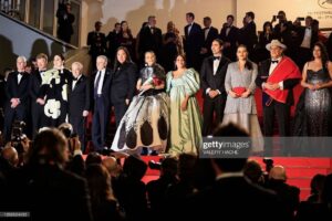 Tatanka Means Instagram - Walking with relatives. It was a night unlike any other. Thankful for the blessings.
#KillersoftheFlowerMoon world premiere at #cannesfilmfestival #Cannes2023 ✨