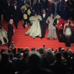Tatanka Means Instagram - Walking with relatives. It was a night unlike any other. Thankful for the blessings. #KillersoftheFlowerMoon world premiere at #cannesfilmfestival #Cannes2023 ✨ Cannes Film Festival