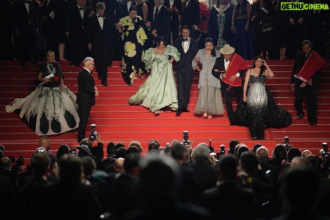 Tatanka Means - 5.5K Likes - Walking with relatives. It was a night unlike any other. Thankful for the blessings.
#KillersoftheFlowerMoon world premiere at #cannesfilmfestival #Cannes2023 ✨