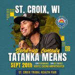 Tatanka Means Instagram - St. Croix Wisconsin tomorrow Sept 20th Hertel Casino Amphitheater 5pm