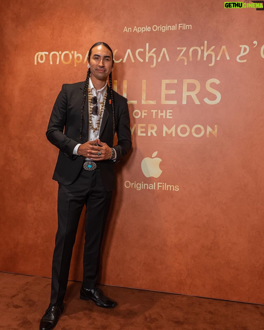 Tatanka Means - 2.6K Likes - Had a great time seeing everyone in Tulsa. Epic night. Much love and respect to the Osage Nation. Thank you all for an amazing reception ❤️🔥🦅
#killersoftheflowermoon @appletv