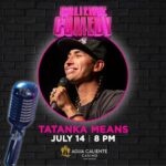 Tatanka Means Instagram - 💥SOLD OUT!!😱 Agua Caliente Casino Palm Springs CA this Friday w my bro Wolf Breeeezy 🔥 Reserve your spot on the standby ticket list. link in my bio 🦅 @aguacalientecasinos @gilariouswolf