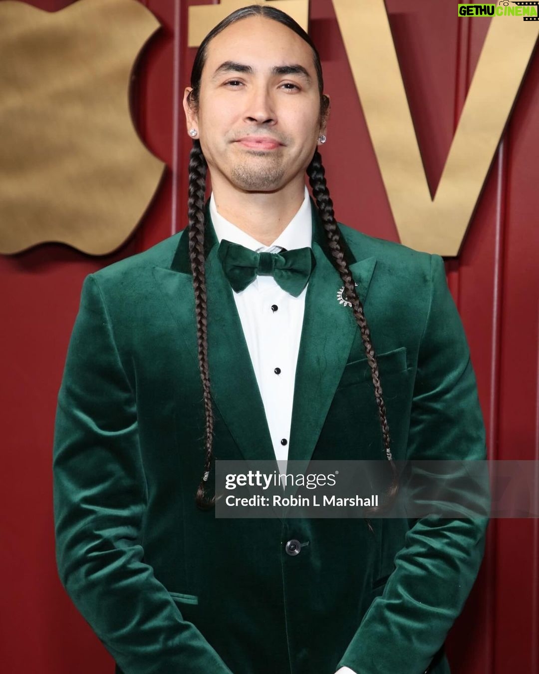 Tatanka Means - 2.7K Likes - Apple TV +'s Primetime Emmy Party at Mother Wolf on January 15, 2024
✨
Styled by @leonamizrahi
Suit by @jackvictorofficial
Bracelets by @fiercewarchief & Orville Tsinnie
Studs & broach @gismondi1754
Shoes @brunomagliofficial
Thank you @appletv @applefilms
#KillersOfTheFlowerMoon
#EMMYs