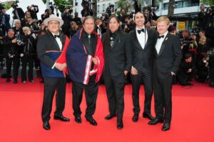 Tatanka Means Instagram - Walking with relatives. It was a night unlike any other. Thankful for the blessings.
#KillersoftheFlowerMoon world premiere at #cannesfilmfestival #Cannes2023 ✨
