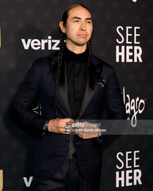 Tatanka Means Instagram - Critics Choice Awards @criticschoice 
#killersoftheflowermoon ✨ 12 nominations 
Amazing evening with friends and new friends 

Tux @brunellocucinelli_brand 
Styled @desireemorales 

Thank you @applefilms @appletv 
Killers of the Flower Moon available now on AppleTV+