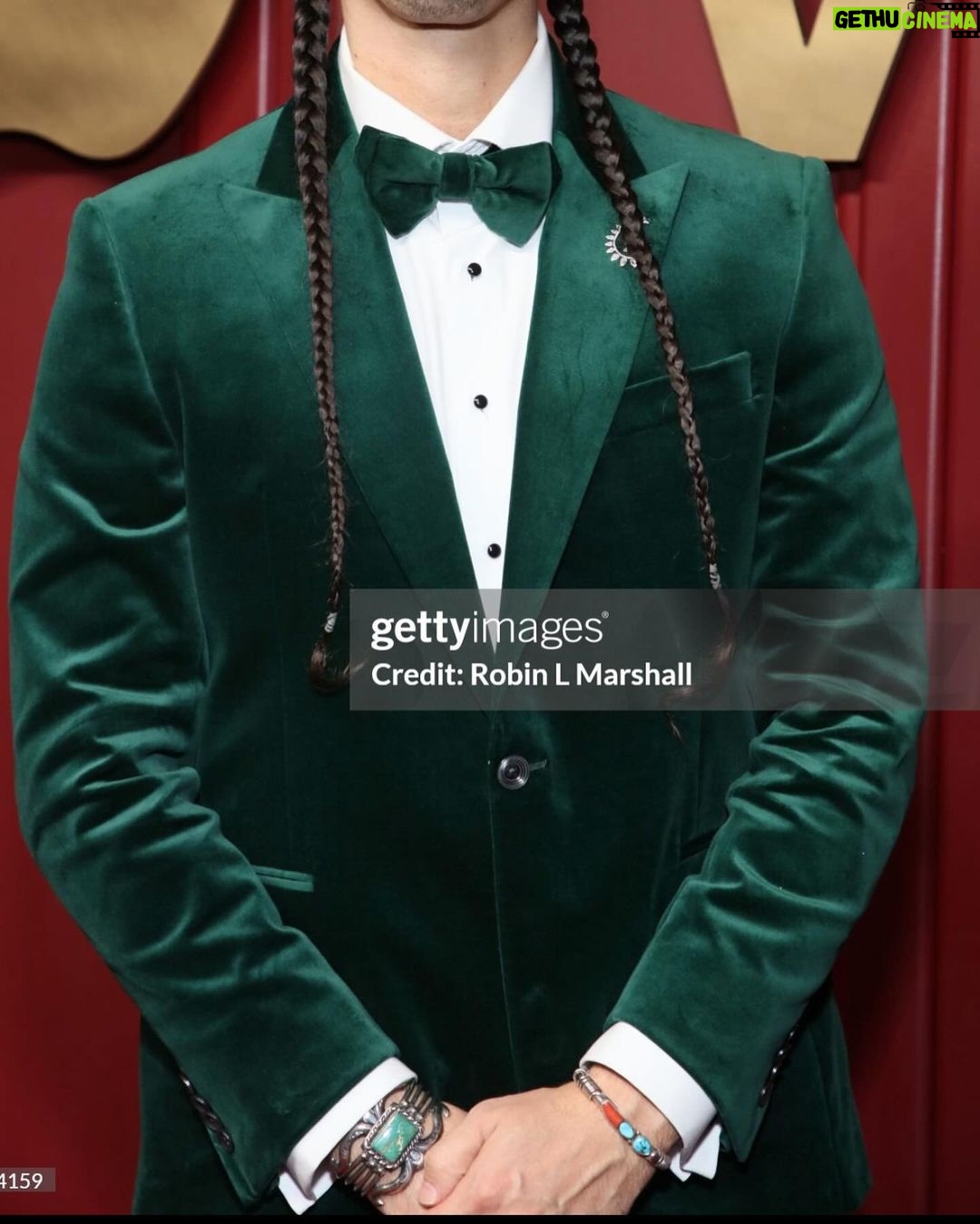 Tatanka Means - 2.7K Likes - Apple TV +'s Primetime Emmy Party at Mother Wolf on January 15, 2024
✨
Styled by @leonamizrahi
Suit by @jackvictorofficial
Bracelets by @fiercewarchief & Orville Tsinnie
Studs & broach @gismondi1754
Shoes @brunomagliofficial
Thank you @appletv @applefilms
#KillersOfTheFlowerMoon
#EMMYs