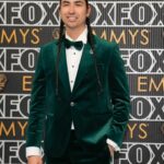 Tatanka Means Instagram - Incredible night. I was blessed to accompany my amazing sis-star @ambermidthunder to the EMMYs! Her film #Prey was nominated for best director Dan Trachtenberg ✨ Styled by @leonamizrahi Suit by @jackvictorofficial Earrings & broach @gismondi1754 Shoes @brunomagliofficial Thank you @appletv @applefilms representing #killersoftheflowermoon #EMMYs Peacock Theater