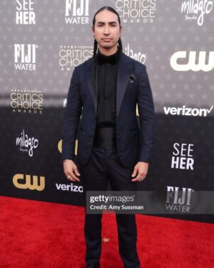 Tatanka Means Instagram - Critics Choice Awards @criticschoice 
#killersoftheflowermoon ✨ 12 nominations 
Amazing evening with friends and new friends 

Tux @brunellocucinelli_brand 
Styled @desireemorales 

Thank you @applefilms @appletv 
Killers of the Flower Moon available now on AppleTV+