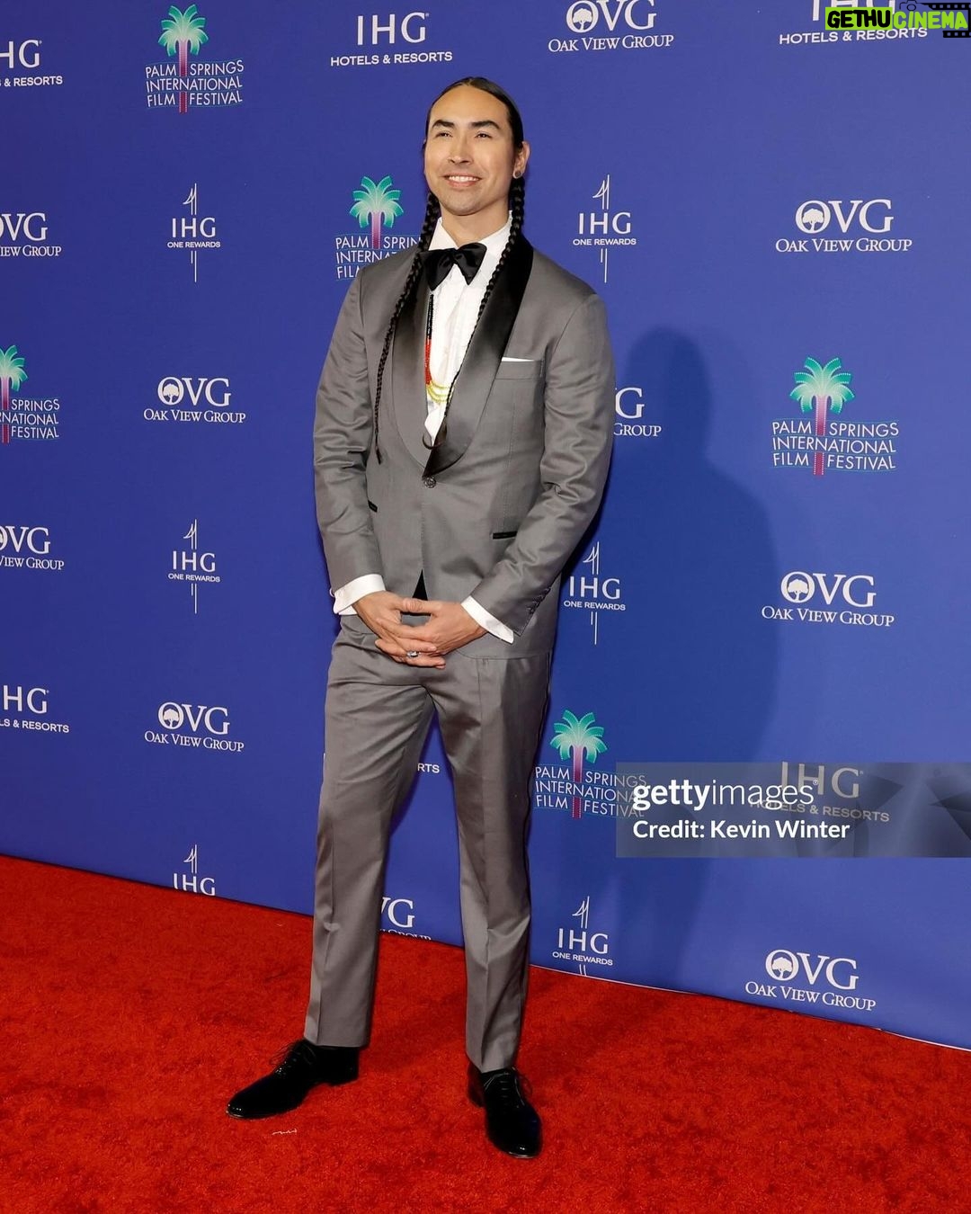 Tatanka Means - 4.5K Likes - Palm Springs International Film Festival 2024 🌴
“Killers of the Flower Moon” Vanguard Award
Tuxedo @brunellocucinelli_brand
#brunellocucinelli