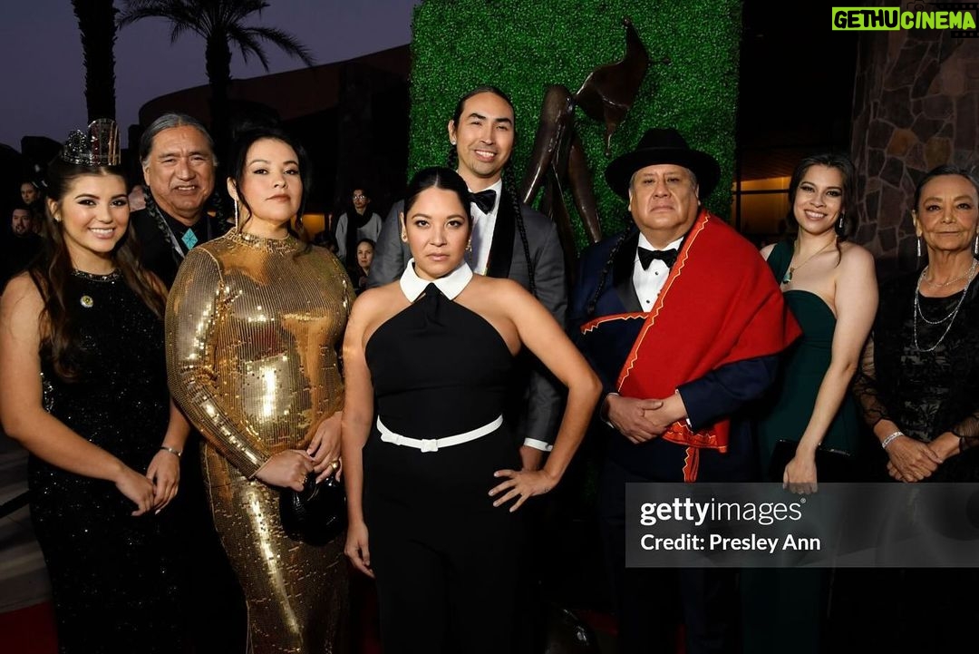 Tatanka Means Instagram - KOTFM cast 📸 Palm Springs International Film Festival 2024 Killers of the Flower Moon Vanguard Award