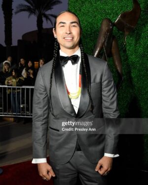 Tatanka Means Instagram - Palm Springs International Film Festival 2024 🌴 
“Killers of the Flower Moon” Vanguard Award

Tuxedo @brunellocucinelli_brand 
#brunellocucinelli