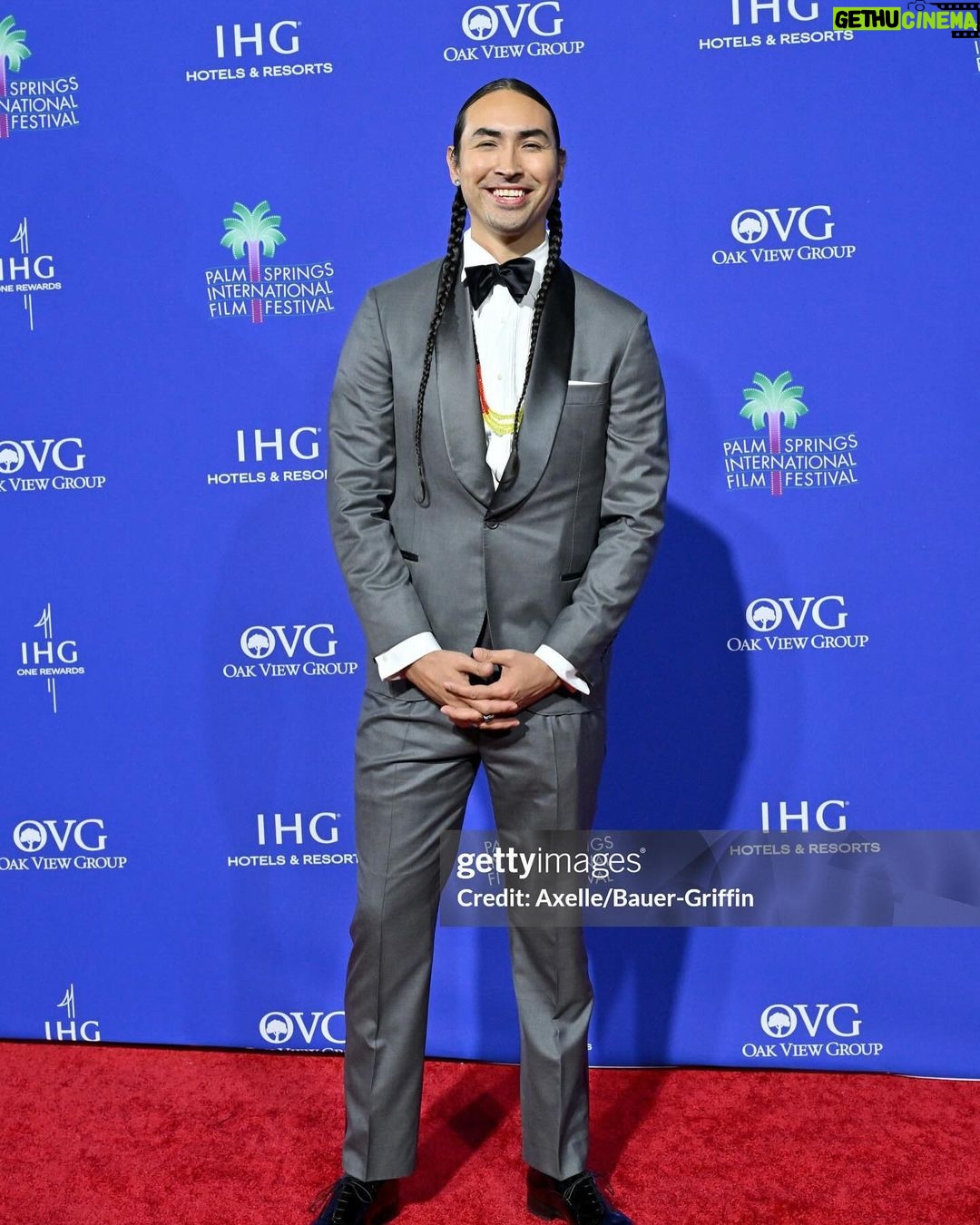 Tatanka Means - 4.5K Likes - Palm Springs International Film Festival 2024 🌴
“Killers of the Flower Moon” Vanguard Award
Tuxedo @brunellocucinelli_brand
#brunellocucinelli