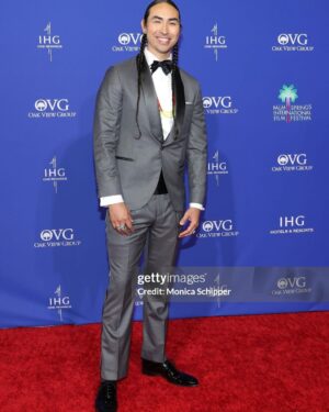Tatanka Means Instagram - Palm Springs International Film Festival 2024 🌴 
“Killers of the Flower Moon” Vanguard Award

Tuxedo @brunellocucinelli_brand 
#brunellocucinelli