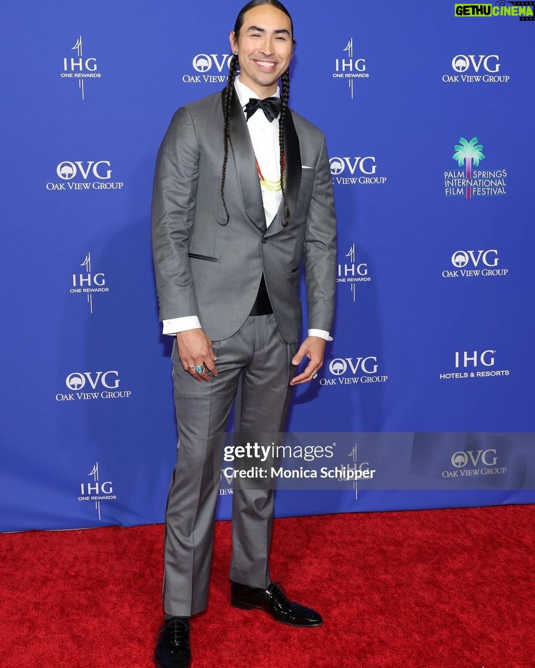 Tatanka Means - 4.5K Likes - Palm Springs International Film Festival 2024 🌴
“Killers of the Flower Moon” Vanguard Award
Tuxedo @brunellocucinelli_brand
#brunellocucinelli