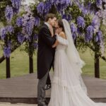 Taylor Hill Instagram - June 10th I got to married to the love of my life and my best friend in my hometown, it was a magical fairytale and my dream wedding ✨💜🤍 I want to say thank you to everyone who made it happen. My wedding planner Hannah Peterson of @table6productions knocked it out the park. Thank you Hannah for keeping everything together and making sure the day went smoothly. @cedarandpines and @ravenrosefilms you are such amazing and talented people. Without you, these images that I will cherish for the rest of my life, wouldn’t exist. Thank you for making our special day live on forever. The flowers were done by the insanely talented @theoliveandpoppy and I had a big floral vision that was brought to life in the most beautiful way, even better than I could’ve imagined. And thank you @thesouthernloom for lending me your beautiful rugs for the ceremony. I have many of your rugs in my home and I wanted to feel the most at home during the wedding as I could, so it only made sense to have your rugs be apart of this day. And thank you @etro @marcodevincenzo and @marcocacchione for making the dress of my dreams. You saw my vision and created something more beautiful than I ever could’ve imagined and this dress felt so me, especially since I wanted to get married barefoot because I believe it makes me feel grounded and I wanted to be connected to the earth that I’m from. So thank you for seeing me as clearly as you did. There are so many more people to thank and I’ll probably be posting way too much but I’m just so grateful for everything and all the hard work that went into this weekend. ✨🤍