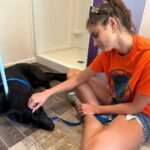 Taylor Hill Instagram - I had the most special and unforgettable experience in Georgia volunteering with @animalaidusa at their base camp. Their mission is to empower people to make changes in the lives of shelter animals through education, awareness & resources. For the past 11 years, they have relocated 250 animals on average monthly from kill-shelters to loving homes via caravans. It was an honor to be a small part of this month’s rescue mission. I of course made sure to introduce myself to every single sweet doggo before they were sent to find their forever homes. I am so excited to share even more with you about this incredible 100% volunteer organization! 🐾🤍 Blackshear, Georgia