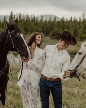 Taylor Hill Instagram - The American West, 
My home and my inspiration in so many things. Fashion, my sense of style, and design in my home. This was a dedication to how and where I was raised. 
Thank you @cedarandpines  and @ravenrosefilms For capturing the essence of my world so beautifully 
And thank you @_houseofflora_ For making the most perfect dress to embody how I wanted to feel throughout this weekend ✨🤍