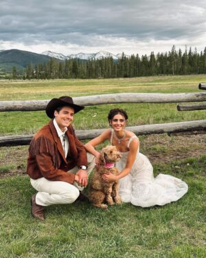 Taylor Hill Instagram - An update on Tate - HE MADE IT TO THE WEDDING! It was truly a miracle and I believe it was because he had so many people praying for him and sending him healing energy, that he was able to make it to our wedding. It meant so much to me to have him there with me on this day. There was a time earlier in the week that I thought he wouldn’t make it. It was the craziest timing with Tate’s health on a severe decline the week of our wedding and I’m just so happy he pulled through in the end. Today Tate is doing SO much better. We were able to get his feeding tube removed and he seems to have his appetite back and he’s eating again. He has energy and seems to be more like his normal self. He’s responding well to his medications and chemotherapy treatments. As long as he seems up for the fight so am I. So thank you yo everyone who held Tate close and in your heart. He was my first love so having him with me meant the world to me.