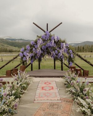 Taylor Hill Instagram - June 10th I got to married to the love of my life and my best friend in my hometown, it was a magical fairytale and my dream wedding ✨💜🤍 I want to say thank you to everyone who made it happen. My wedding planner Hannah Peterson of @table6productions knocked it out the park. Thank you Hannah for keeping everything together and making sure the day went smoothly. @cedarandpines and @ravenrosefilms you are such amazing and talented people. Without you, these images that I will cherish for the rest of my life, wouldn’t exist. Thank you for making our special day live on forever. The flowers were done by the insanely talented @theoliveandpoppy and I had a big floral vision that was brought to life in the most beautiful way, even better than I could’ve imagined. And thank you @thesouthernloom for lending me your beautiful rugs for the ceremony. I have many of your rugs in my home and I wanted to feel the most at home during the wedding as I could, so it only made sense to have your rugs be apart of this day. And thank you @etro @marcodevincenzo and @marcocacchione for making the dress of my dreams. You saw my vision and created something more beautiful than I ever could’ve imagined and this dress felt so me, especially since I wanted to get married barefoot because I believe it makes me feel grounded and I wanted to be connected to the earth that I’m from. So thank you for seeing me as clearly as you did. There are so many more people to thank and I’ll probably be posting way too much but I’m just so grateful for everything and all the hard work that went into this weekend. ✨🤍