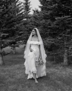 Taylor Hill Instagram - June 10th I got to married to the love of my life and my best friend in my hometown, it was a magical fairytale and my dream wedding ✨💜🤍 I want to say thank you to everyone who made it happen. My wedding planner Hannah Peterson of @table6productions knocked it out the park. Thank you Hannah for keeping everything together and making sure the day went smoothly. @cedarandpines and @ravenrosefilms you are such amazing and talented people. Without you, these images that I will cherish for the rest of my life, wouldn’t exist. Thank you for making our special day live on forever. The flowers were done by the insanely talented @theoliveandpoppy and I had a big floral vision that was brought to life in the most beautiful way, even better than I could’ve imagined. And thank you @thesouthernloom for lending me your beautiful rugs for the ceremony. I have many of your rugs in my home and I wanted to feel the most at home during the wedding as I could, so it only made sense to have your rugs be apart of this day. And thank you @etro @marcodevincenzo and @marcocacchione for making the dress of my dreams. You saw my vision and created something more beautiful than I ever could’ve imagined and this dress felt so me, especially since I wanted to get married barefoot because I believe it makes me feel grounded and I wanted to be connected to the earth that I’m from. So thank you for seeing me as clearly as you did. There are so many more people to thank and I’ll probably be posting way too much but I’m just so grateful for everything and all the hard work that went into this weekend. ✨🤍
