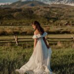 Taylor Hill Instagram - @taylor_hill and Daniel Fryer are married! The couple worked with Hanna Peterson of @table6productions to plan their wedding weekend, held at Devil’s Thumb Ranch in Colorado. “As much as I travel for work—I have literally been [going] non-stop since the age of 14—Colorado has always been my constant, my rock, my home, and my heart. That is until I met Danny. Danny makes me feel home wherever we are. I wanted to share this once-in-a-lifetime moment with all our loved ones in my constant, favorite place, Winter Park, Colorado,” shares the bride. Tap the link in our bio to see exclusive photos from the couple's Western-inspired wedding. Photos: @cedarandpines