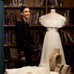 Taylor Hill Instagram - @taylor_hill and her now husband Daniel Fryer got engaged in June of 2021 when Daniel proposed with a three-stone emerald cut diamond engagement ring while the couple was on vacation in Italy. After the engagement—but before the bride made the trip home to Winter Park, Colorado get married—Vogue caught up with Taylor for her final wedding dress fitting in Manhattan with @etro creative director @marcodevincenzo. “This is [actually] the first wedding dress that Etro has ever made!” Taylor shares. The model has been working with #Etro for nearly a decade, so when she began thinking about who she wanted to make her wedding dress, it just made sense. “When they sent me the sketches of it, I was like, ‘It’s like you’re in my head,’” she remembers. “My favorite part of the dress is probably the top and the sleeve. It gives it the element of romance that I was looking for.” Tap the link in our bio to go behind the scenes of her final wedding dress fitting at #Etro. Photos: @lucabroilo