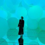 Taylor Hill Instagram - Thank you @teamlab.planets for having me while in Tokyo 🥰💕✨ teamLab Planets TOKYO / チームラボプラネッツ
