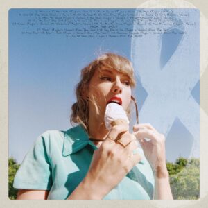 Taylor Swift Instagram - It’s a new soundtrack 🩵 Here are the back covers and vault track titles for 1989 (my version) I can’t wait for this one to be out, seriously. Thank you for playing along, sleuthing, puzzling and making these reveals so much chaotic fun (which is the best kind of fun, after all 😜) 

📷: @bethgarrabrant