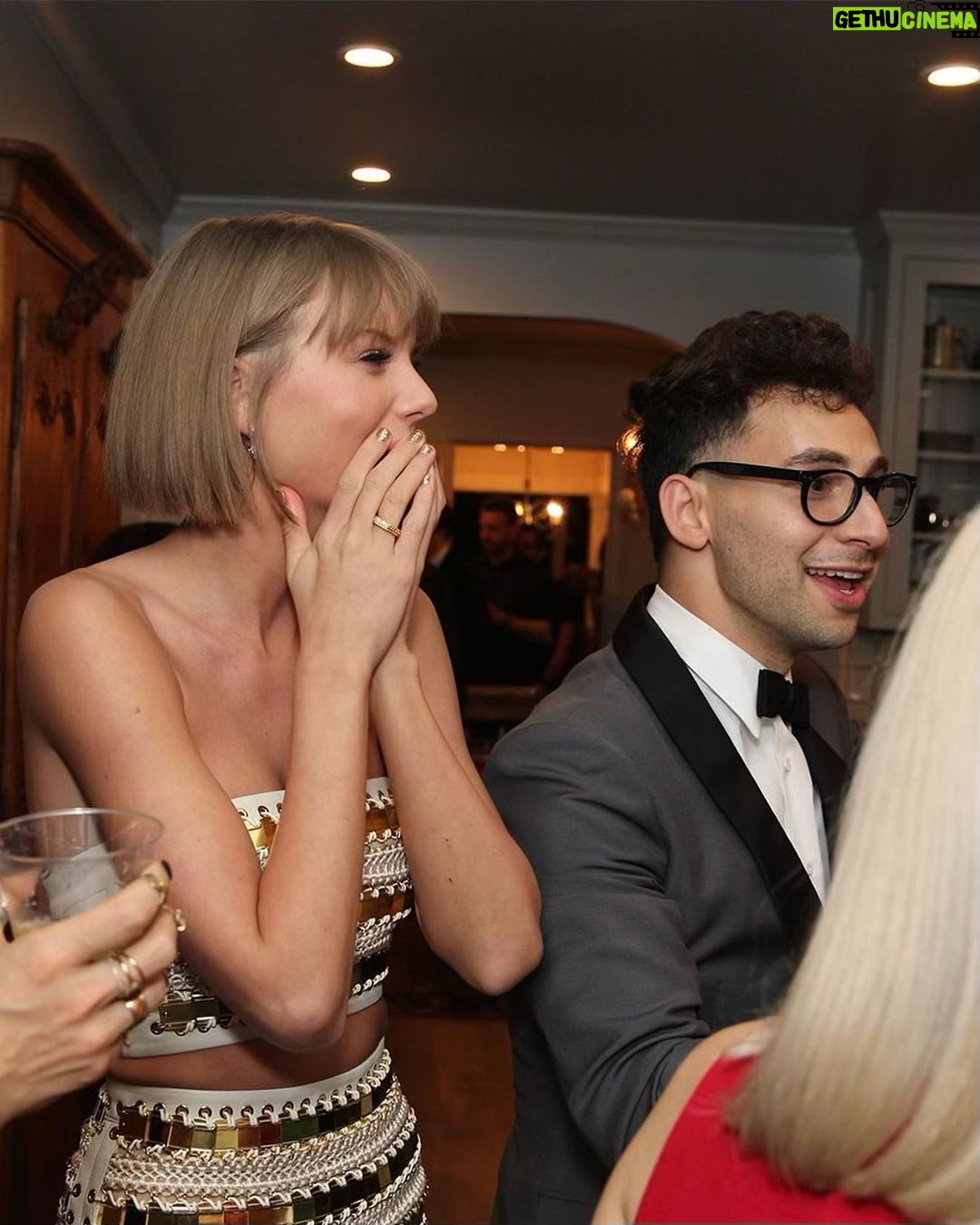 Taylor Swift Instagram - There you’ll stand ten feet tall, I will say ‘I knew it all along’ 🥲 This song has always made me think of my friend Jack. It was the first song we made together and watching him challenge himself and make beautiful art over the years has been the thrill of a lifetime. How can he be 6 years older than me and also somehow still be my precocious young son? We may never know. “Sweeter Than Fiction (My Version)” is now available exclusively at Target on Tangerine vinyl 🍊🩵