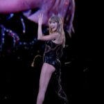 Taylor Swift Instagram – It was a Speak Now (my version) album release party at Arrowhead Stadium in Kansas City this weekend, full of surprises 😆 I got to premiere the video for ‘I Can See You’ on the big screen and hearing the crowd’s reaction to it is something I’ll never forget. THEN @joeyking @taylorlautner and @helloimpresleycash walked on stage (and there were even a few flips??) to say hi to everyone. I got to play Long Live with my incredible band (who are the ones playing on all my re-records too) and it was just so unfathomably special to me. Singing those words in a stadium full of people who helped me get my music back. Love you all 💜💜💜 See you very soon, Denver! 

📷: @johnshearer @nandoleon_foto @gettyimages