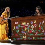 Taylor Swift Instagram - Cincinnati I couldn’t love you more. Had the best two nights with you!! Last night was so special getting to sing ‘I miss you, I’m sorry’ with @gracieabrams in the acoustic set and bringing out @aarondessner to play ‘Ivy’ in his hometown. 🥹 See you soon Kansas City, meanwhile I’ll be counting down the minutes til Speak Now (my version) comes out July 7th WHICH IS VERY SOON. 💜 📷: @taylorehill / @gettyimages