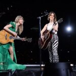 Taylor Swift Instagram - Chicago that was sooooo epic. Playing 3 nights at Soldier Field and getting to sing ‘You All Over Me’ with @marenmorris who I adore. You guys were so much fun to play for, I love you 🥰 See you 🔜 Detroit! 📷: @iammoustache / @gettyimages
