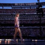Taylor Swift Instagram - Last night in Jersey was 🤯💕🌙🪐🙏✨💥 !!! The way the whole stadium screamed when Ice literally popped up unannounced 😆- Getting to world premiere the Karma music video I directed with my dancers who were in it - Playing Getaway Car with Jack and hearing everyone shout the lyrics - I love you @icespice I love you @jackantonoff I love you all in that crazy crowd last night - can’t wait to get back out there tonight ☺️ 📷: @kevinmazur / @gettyimages / @mattswen