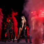 Taylor Swift Instagram - Last night in Jersey was 🤯💕🌙🪐🙏✨💥 !!! The way the whole stadium screamed when Ice literally popped up unannounced 😆- Getting to world premiere the Karma music video I directed with my dancers who were in it - Playing Getaway Car with Jack and hearing everyone shout the lyrics - I love you @icespice I love you @jackantonoff I love you all in that crazy crowd last night - can’t wait to get back out there tonight ☺️ 📷: @kevinmazur / @gettyimages / @mattswen