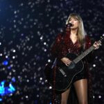 Taylor Swift Instagram - Just got to play 3 insane shows in Houston and I’m waking up smiling reminiscing about how much fun we all had. Loving this tour so much because of the passion these crowds put into it all - seriously can’t wait for Atlanta ☺️ PS for those asking how I cut my hand, I’m totally fine and it was my fault completely - tripped on my dress hem and fell in the dark backstage while running to a quick change - braced my fall with my palm. It was all very Mercury in retrograde coded. Don’t worry about me I’m gooooood 😘 📷: @blevey / @gettyimages