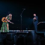 Taylor Swift Instagram - Last night in Vegas Marcus Mumford showed up and surprised the crowd with ‘Cowboy Like Me’ so like 🤩🤯😝! Thank you to @marcusmumford and that glorious crowd. See you next weekend in Texas!