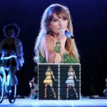 Taylor Swift Instagram - Even though we have one last show in Nashville tonight I just have to post these photos causeeeee… it’s been WILD. I got to announce Speak Now (my version) is coming on 7/7, got to perform ‘Nothing New’ with boss genius/baby angel face @phoebebridgers for the first time, and have been so moved by these beautiful, generous Nashville crowds!!!! I just can’t believe it. PS I know there’s talk of a rainy weather vibe tonight but I’m ready to play, see you sooon!! 😘😘😘💜💜💜 📷: @johnshearer / @gettyimages