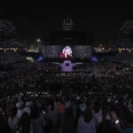 Taylor Swift Instagram - Even though we have one last show in Nashville tonight I just have to post these photos causeeeee… it’s been WILD. I got to announce Speak Now (my version) is coming on 7/7, got to perform ‘Nothing New’ with boss genius/baby angel face @phoebebridgers for the first time, and have been so moved by these beautiful, generous Nashville crowds!!!! I just can’t believe it. PS I know there’s talk of a rainy weather vibe tonight but I’m ready to play, see you sooon!! 😘😘😘💜💜💜 📷: @johnshearer / @gettyimages