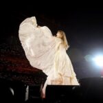 Taylor Swift Instagram - Just got to play 3 insane shows in Houston and I’m waking up smiling reminiscing about how much fun we all had. Loving this tour so much because of the passion these crowds put into it all - seriously can’t wait for Atlanta ☺️ PS for those asking how I cut my hand, I’m totally fine and it was my fault completely - tripped on my dress hem and fell in the dark backstage while running to a quick change - braced my fall with my palm. It was all very Mercury in retrograde coded. Don’t worry about me I’m gooooood 😘 📷: @blevey / @gettyimages